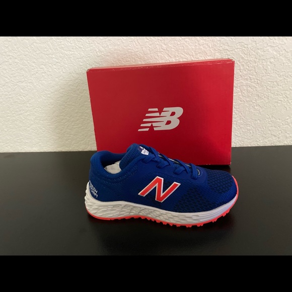 NEW PAIR / NEW BALANCE SNEAKERS SHOES BOYS TODDLER SZ 7 SHOES BLUE GIFT IAARICR2 - Picture 8 of 11